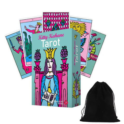 Kitty Kahane Tarot  Cards Deck Agm Urania Esoteric With Bag