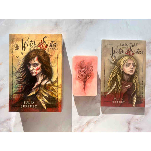 Witch Sister Tarot Cards Deck Julia Jeffrey Witchcraft Esoteric Llewellyn