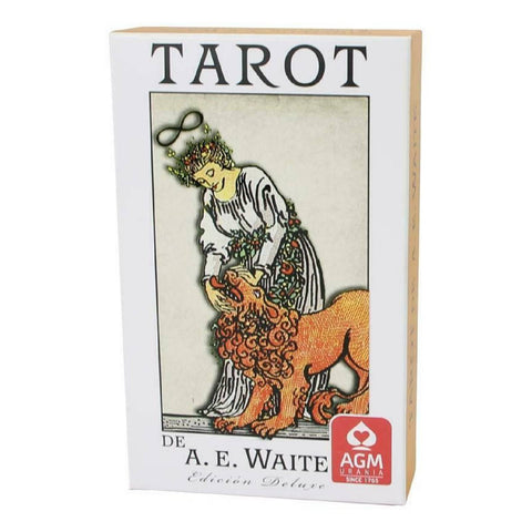 Tarot De Ae Waite Deluxe Deck Spanish Edition Cards AGM