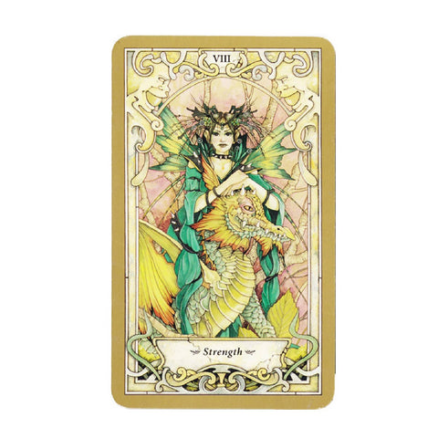 Mystic Faerie Tarot Cards Deck Book Kit Barbara Moore Ravenscroft Llewellyn