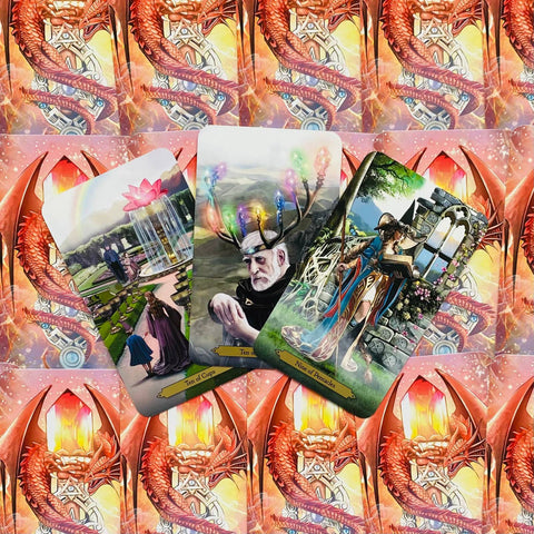 Wizards Tarot Cards Deck Mieke Janssens Barbara Moore Llewellyn