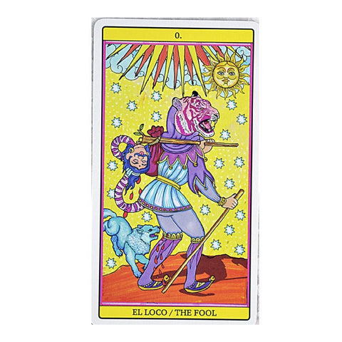 Tarot De El Dios De Los Tres cards Fournier