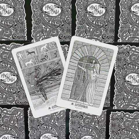 Yggdrasil Norse Cards Deck –  Nordic Oracle Divination Runes Mythology
