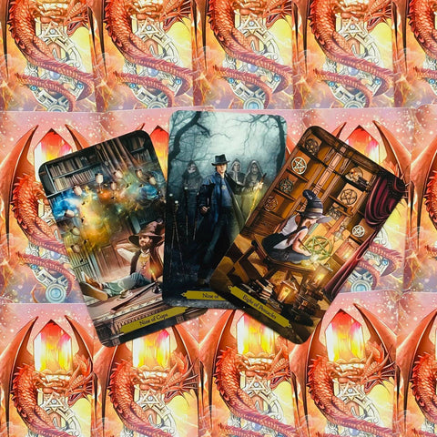 Wizards Tarot Cards Deck Mieke Janssens Barbara Moore Llewellyn