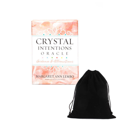 Crystal Intentions Oracle Guidance Affirmations With Bag