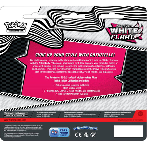 Pokemon TCG: Scarlet & Violet - 10.5 - White Flames Tech Sticker Collection