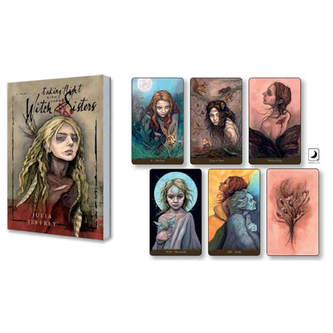 Witch Sister Tarot Cards Deck Julia Jeffrey Witchcraft Esoteric Llewellyn