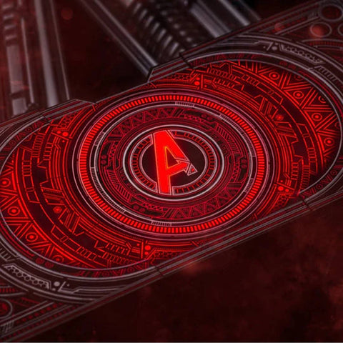 Avengers Ultron Playing Cards 2 Decks Pvc & Paper Led Lights Difatta