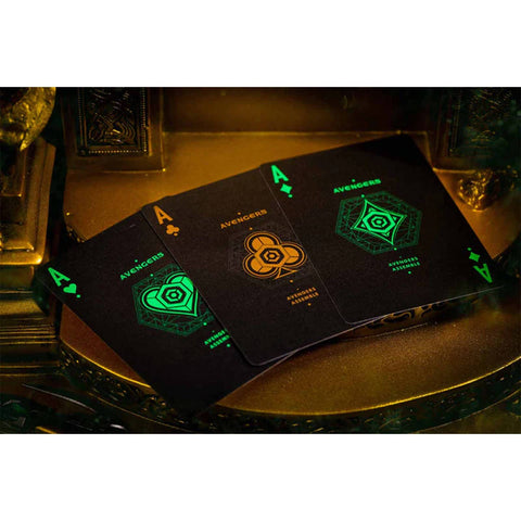 Avengers Loki Playing Cards 2 Decks Pvc & Paper Led Lights Difatta