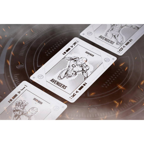 Iron Man: Mk 1 Playing Cards Paper Matte Finish Led Lights Difatta