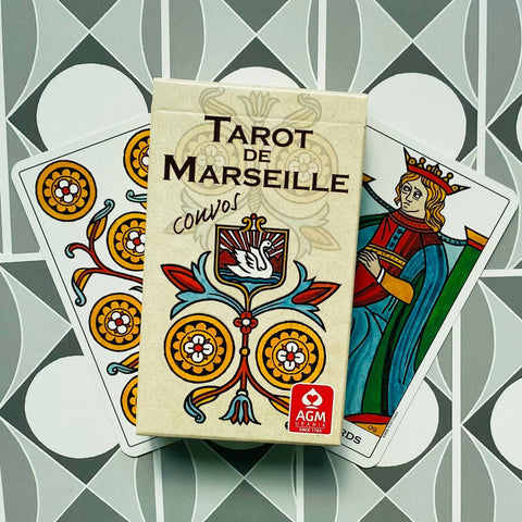 Tarot De Marseille Convos English Edition Cards And Instruction Booklet Agm
