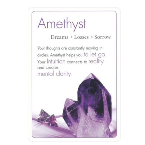 Healing Stones Cards Deck For Health Vital Energy & Power K.Lemke