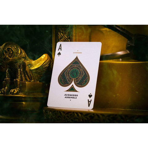 Avengers Loki Playing Cards 2 Decks Pvc & Paper Led Lights Difatta