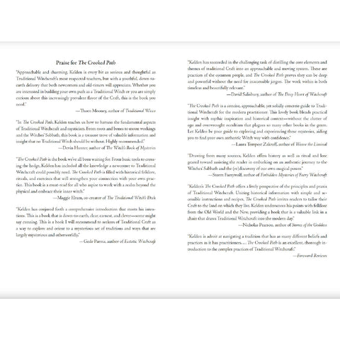 The Crooked Path An Introduction To Traditional Witchcraft Book Llewellyn