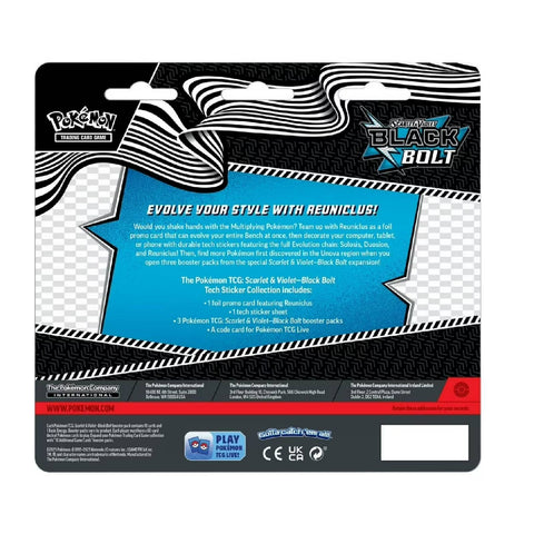 Pokemon TCG: Scarlet & Violet - 10.5 - Black Sparks Tech Sticker Collection