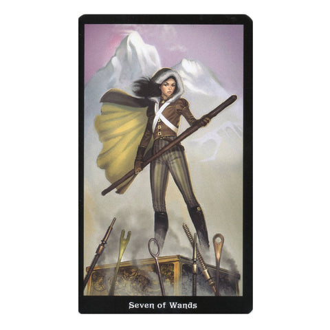 The Steampunk Tarot Cards Deck Esoteric Telling Barbara Moore Llewellyn