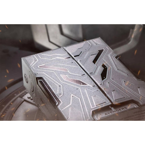 Iron Man: Mk 1 Playing Cards Paper Matte Finish Led Lights Difatta