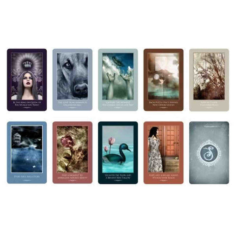 Inspirations For Survivors Deck Handbook Schiffer Publishing Aunia Kahn Moon
