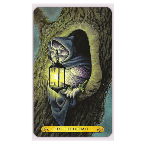 Tarot Of The Owls Cards Deck Art By Elisabeth Alba Pamela Chena Llewellyn