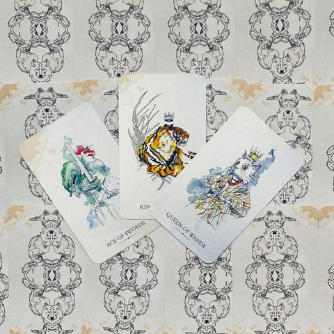 Otherkin Tarot Cards Deck Esoteric Siolo Thompson Llewellyn