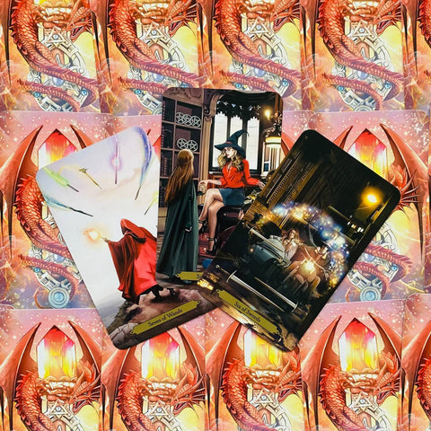 Wizards Tarot Cards Deck Mieke Janssens Barbara Moore Llewellyn