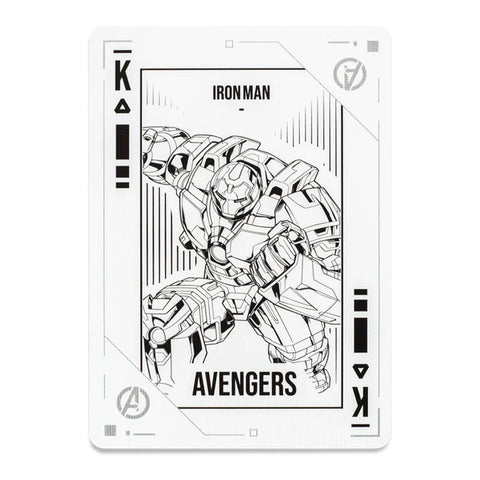 Iron Man: Mk 1 Playing Cards Paper Matte Finish Led Lights Difatta