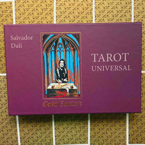 Salvador Dali Tarot Universal: Gold Edition Hardcover Cold Cut J. Fiebig Agm