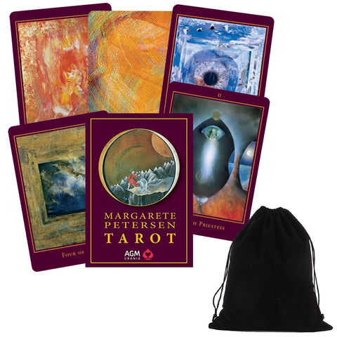Margarete Petersen Tarot Cards Deck Esoteric Telling Astrology Agm With Bag
