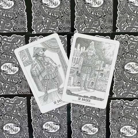 Yggdrasil Norse Cards Deck –  Nordic Oracle Divination Runes Mythology