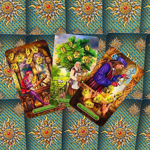 Gilded Tarot Royale Cards Deck Book Kit Set Ciro Marchetti Moore Llewellyn