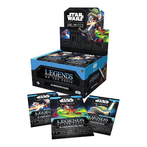 Star Wars: Unlimited – Legends of the Force Booster Display (24 Boosters)