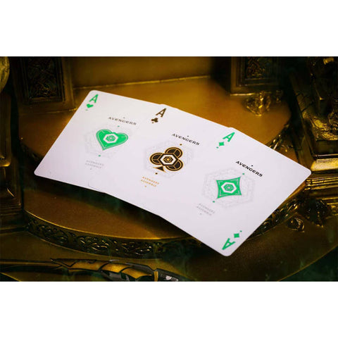 Avengers Loki Playing Cards 2 Decks Pvc & Paper Led Lights Difatta