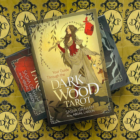 Dark Wood Tarot Cards Deck And Book Set Sasha Graham Abigail Larson Esoteric