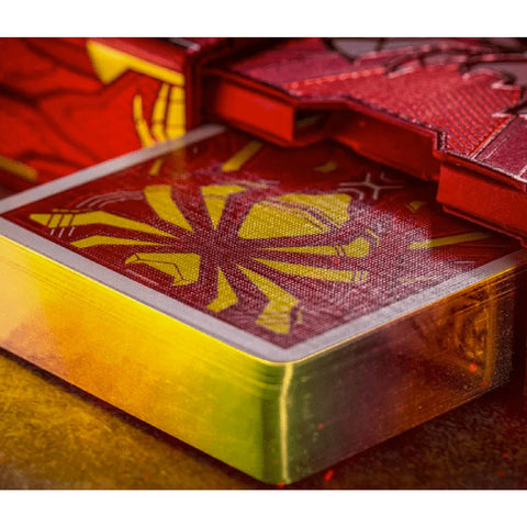 Spider-Man: Iron Spider Armor Playing Cards Classic Paper Led Difatta