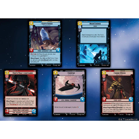 Star Wars: Unlimited – Legends of the Force Booster Display (24 Boosters)