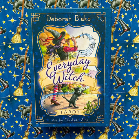 Everyday Witch Tarot Cards Deck Deborah Blake Esoteric Llewellyn