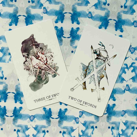 Linestrider Mini Tarot Cards Deck – Pocket Size Esoteric Tarot