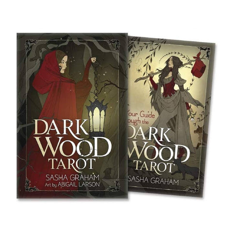Dark Wood Tarot Cards Deck And Book Set Sasha Graham Abigail Larson Esoteric