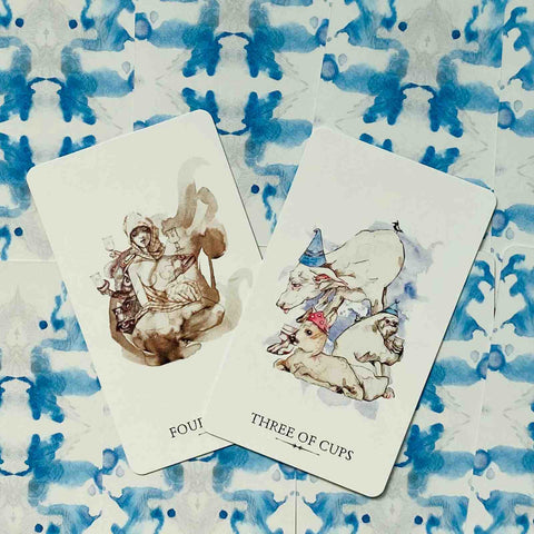 Linestrider Mini Tarot Cards Deck – Pocket Size Esoteric Tarot