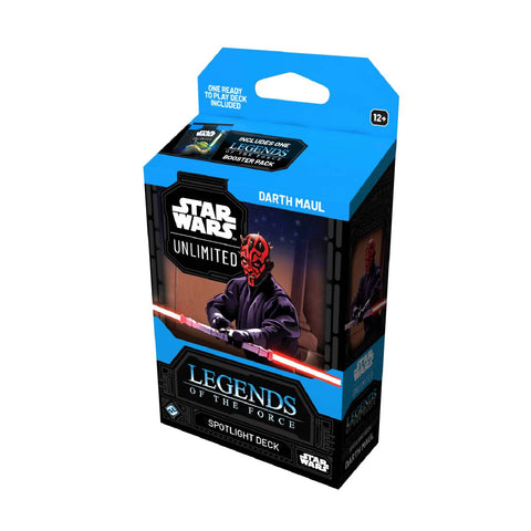 Star Wars Unlimited: Legends of the Force Spotlight Deck Display (6 Decks)
