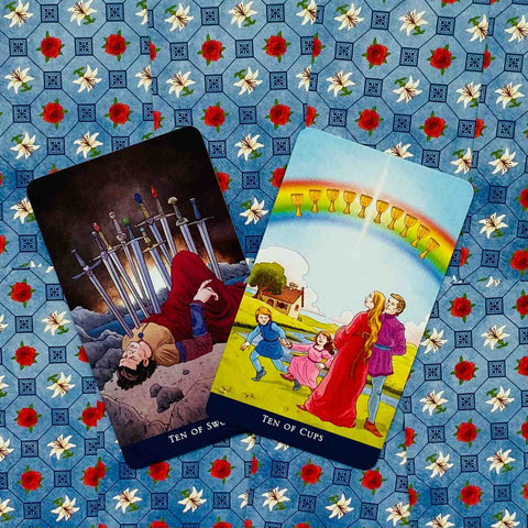 Llewellyn'S Classic Tarot Mini Cards Deck Esoteric Barbara Moore Llewellyn