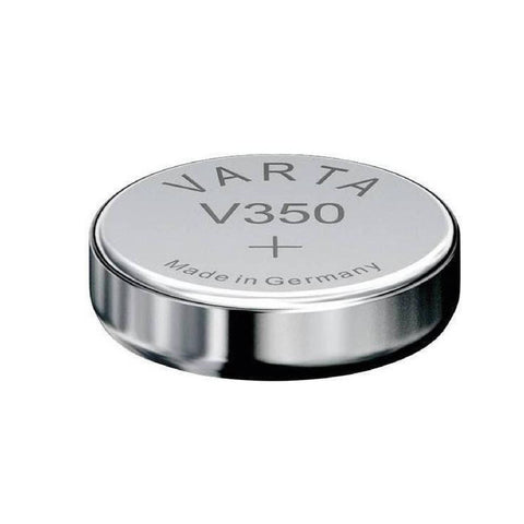 1x Varta V350 Silver Oxide Coin Button Cell Battery 1.55V