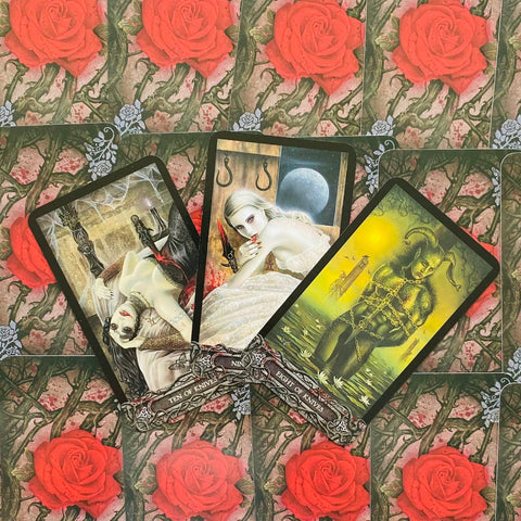 The Tarot Of Vampyres Tarot Cards Deck Esoteric Ian Daniels Llewellyn