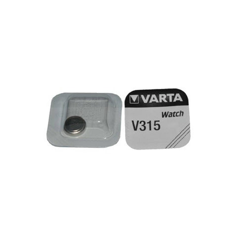 Varta V315 Silver Oxide Coin Battery 1.55V – Single Pack