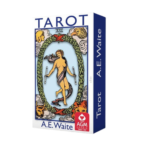 Tarot of A.E. Waite Blue Edition, Standard, Portuguese