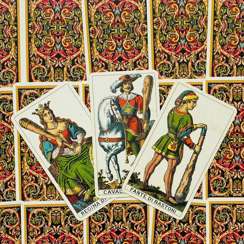 Ancient Italian Tarot Deck Cards Esoteric Fortune Telling Lo Scarabeo