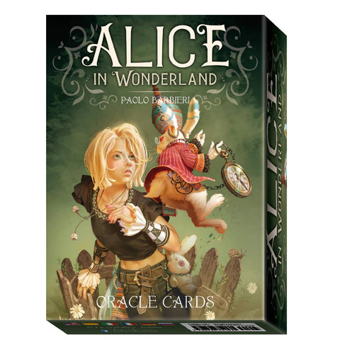 Alice In Wonderland Oracle Cards Deck Paolo Barbieri Divination