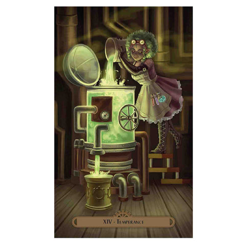Steampunk Faerie Tarot Cards Deck – Esoteric Fantasy Tarot