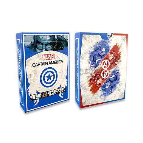 Captain America Stripper Playing Cards Deck Jlcc Magic Poker Marvel Avengers