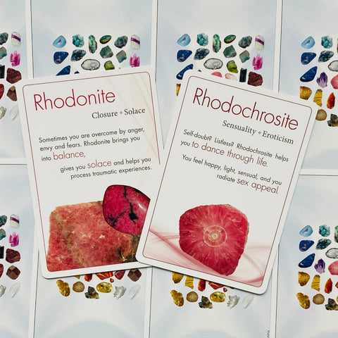 Healing Stones Cards Deck For Health Vital Energy & Power K.Lemke